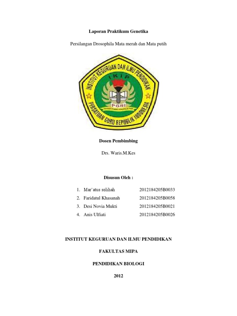 Laporan Praktikum Persilangan 1