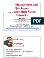 Traffic Management and Qos Issues For Large High-Speed Networks