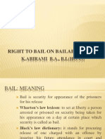 Right To Bail