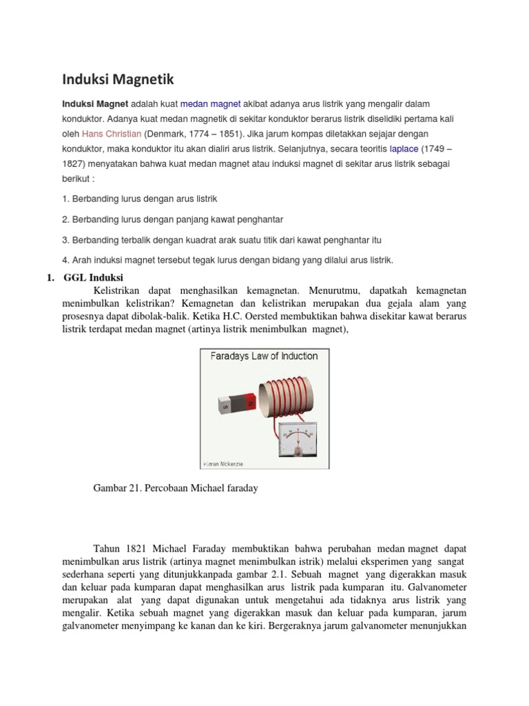 Induksi Magnetik Doc