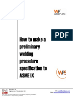 How To Write A Preliminary Welding Procedure Specification PWPS