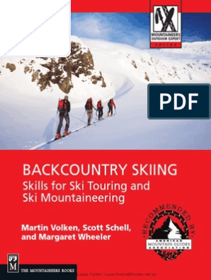 Backcountry Skiing - First Edition, PDF, Mountaineering