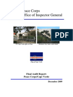 Peace Corps Cape Verde Final Audit Report IG1003A