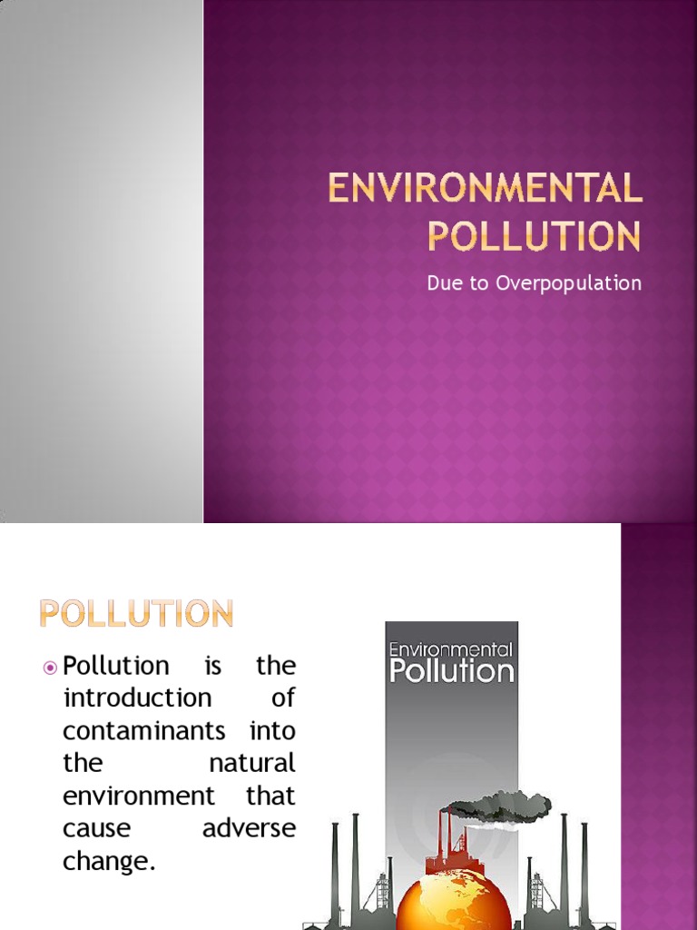Environmental Pollution | PDF