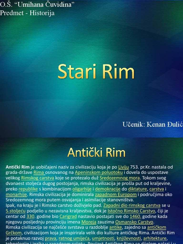 Stari Rim 2 | PDF
