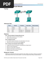 2.3.3.4 Lab - Building a Simple Network