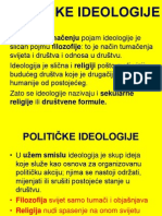 Politicke Ideologije