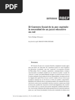 El Contrato Social de La Pax Capitalis: La Necesidad de Un Juicio Educativo en Red