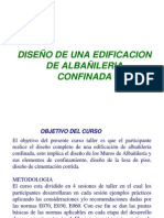 Diseño de Edificacion Con Albañileria Confinada - Ing. Cruz Godoy