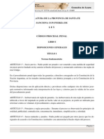 Ley 12734 actualizada Código Procesal Penal Santa Fe