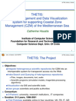 Thetis: A Data Management and Data Visualization System For Supporting Coastal Zone Management (CZM) of The Mediterranean Sea