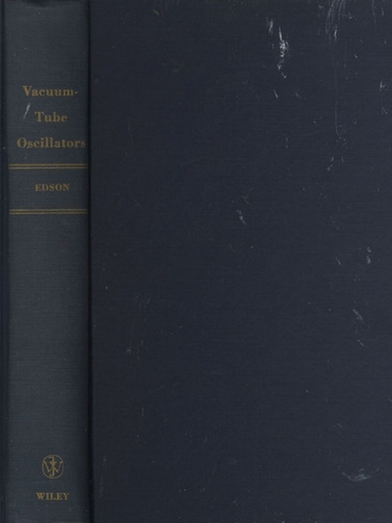 Edson Vacuum Tube Oscillators 1953 PDF PDF Electrical Equipment
