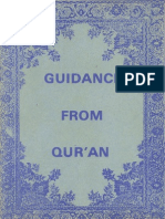 Guidance From Qur'an