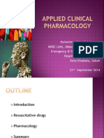 Applied Clinical Pharmacology