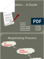 Negotiation Planning Template