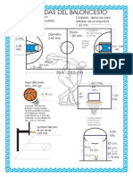 Medidas Basquet Voley y Futbol