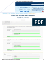 Examen final de ingeniería de requerimientos