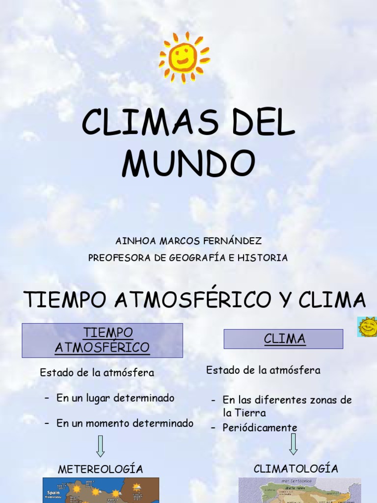 Climas Del Mundo | PDF | Viajes y turismo