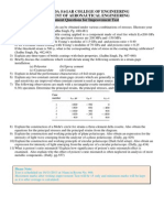 Dayananda Sagar College of Engineering Department of Aeronautical Engineering Assignment Questions For Improvement Test