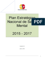 Plan Estratégico Nacional de Salud Mental Con Acuerdo