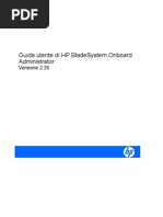 Guida Utente Di HP BladeSystem Onboard Administrator