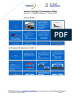 Shaft Alignment Training Slides