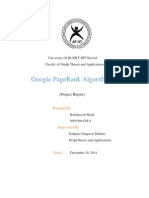 Google PageRanking Report