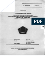 Soal USM D4 Tahun 2011 Clear PDF