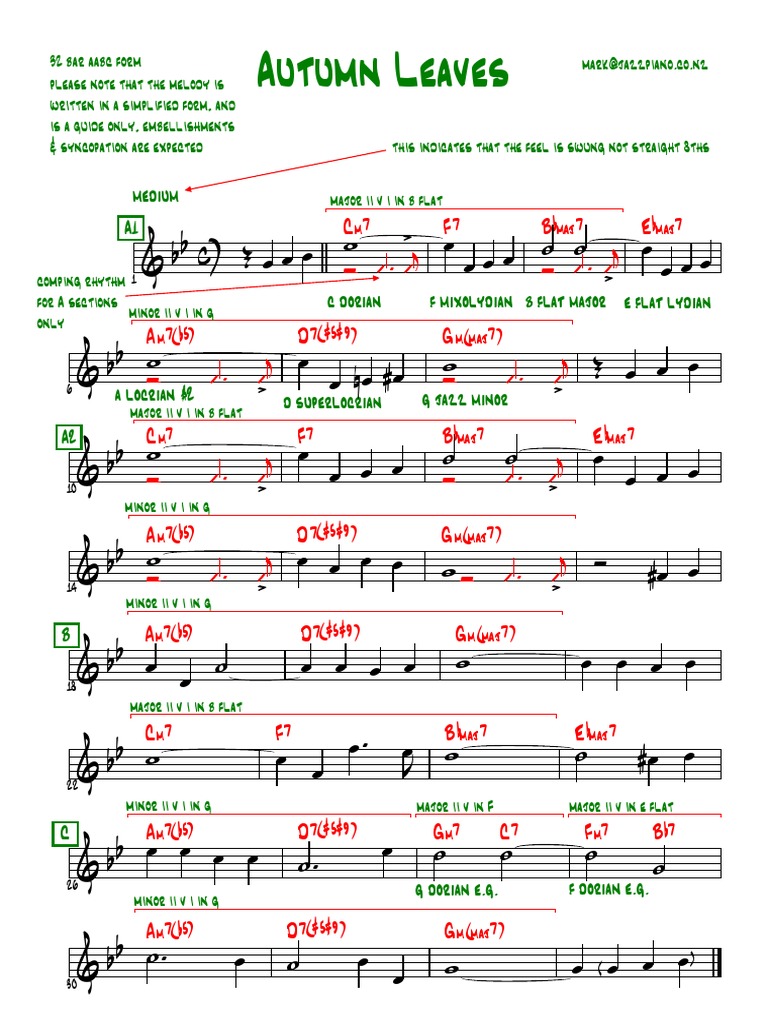 Jazz Piano Workshop | PDF | Chord (Music) | Mode (Music)