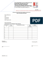 Form Bimbingan Laporan PKL