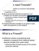 Why Do We Need Firewalls?