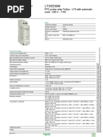 LT3SA Thermistor Protection Units Guide | PDF | Relay | Alternating Current
