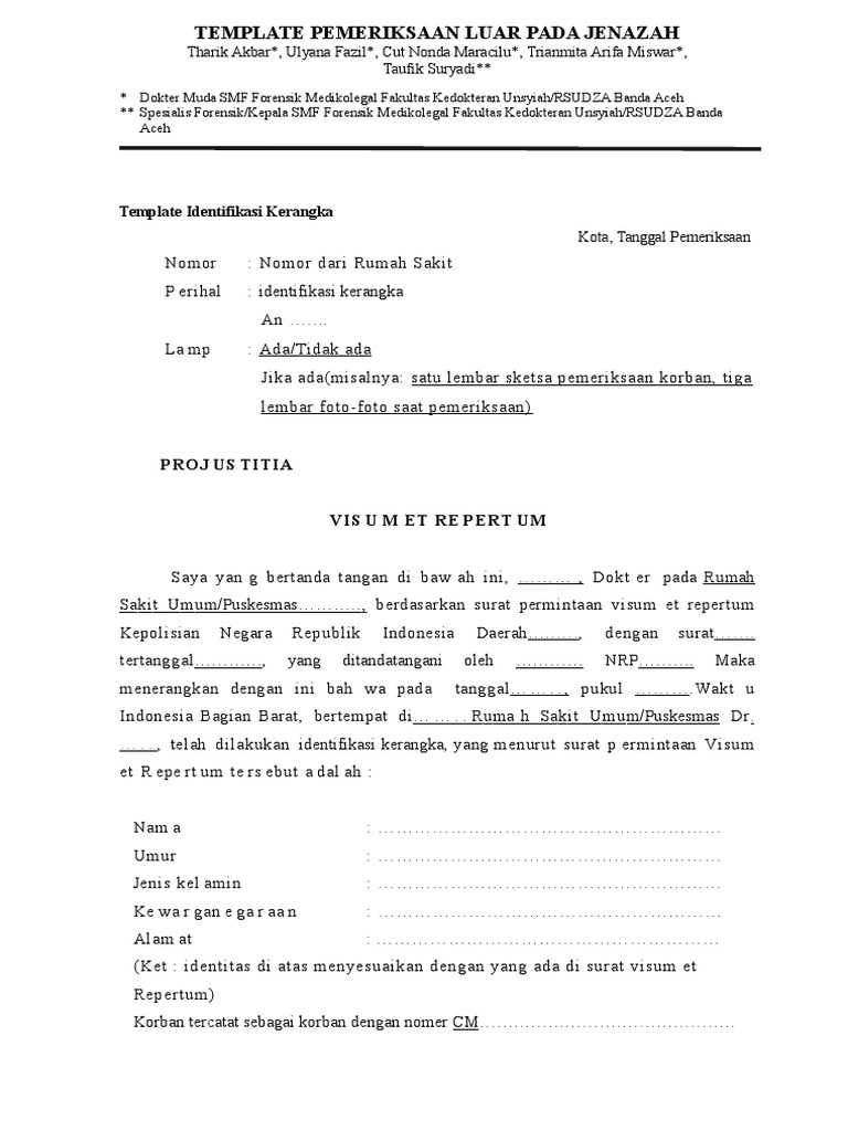 Template Pemeriksaan Luar Pada Jenazah2