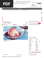 Receita de Frozen Iogurte - Culinária - MdeMulher - Ed