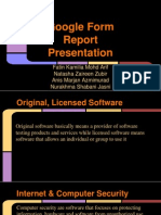 Survey Report Slides Presentation