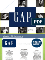 Gap Inc.'s Strategic Audit and SWOT Analysis (40/40