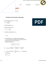 Primitive D'une Fonction Rationnelle PDF