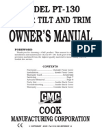 CMC PT-130 Owners Manual