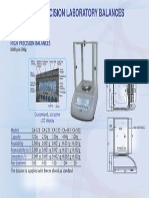 High Precision Balances