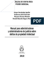 Manual Sobre Delitos de Propiedad Intelectual - Costa Rica PDF