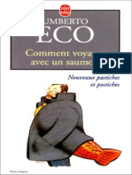 Umberto Eco - Comment Voyager Avec Un Saumon