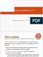 Upravljanje Obimom Projekta