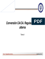 Conversión CACA Reguladores de Alterna