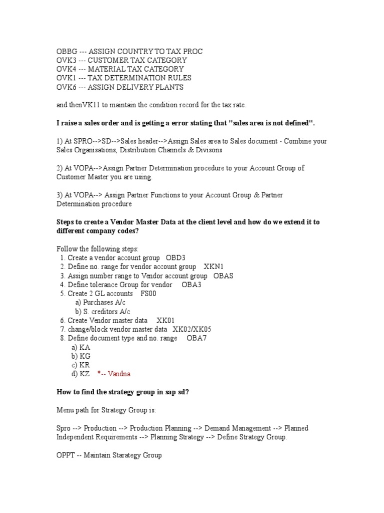 SAP SD Billing Document Overview | PDF | Invoice | Debits And Credits