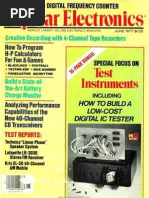 Pe Pdf Compact Cassette Technology Engineering