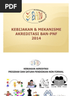 Download 1 Kebijakan dan Mekanisme Akreditasi BAN PNF 2014pdf by Arif Abdurrahman SN251203857 doc pdf