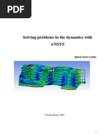 Solving problems in the dynamics with ANSYS.pdf