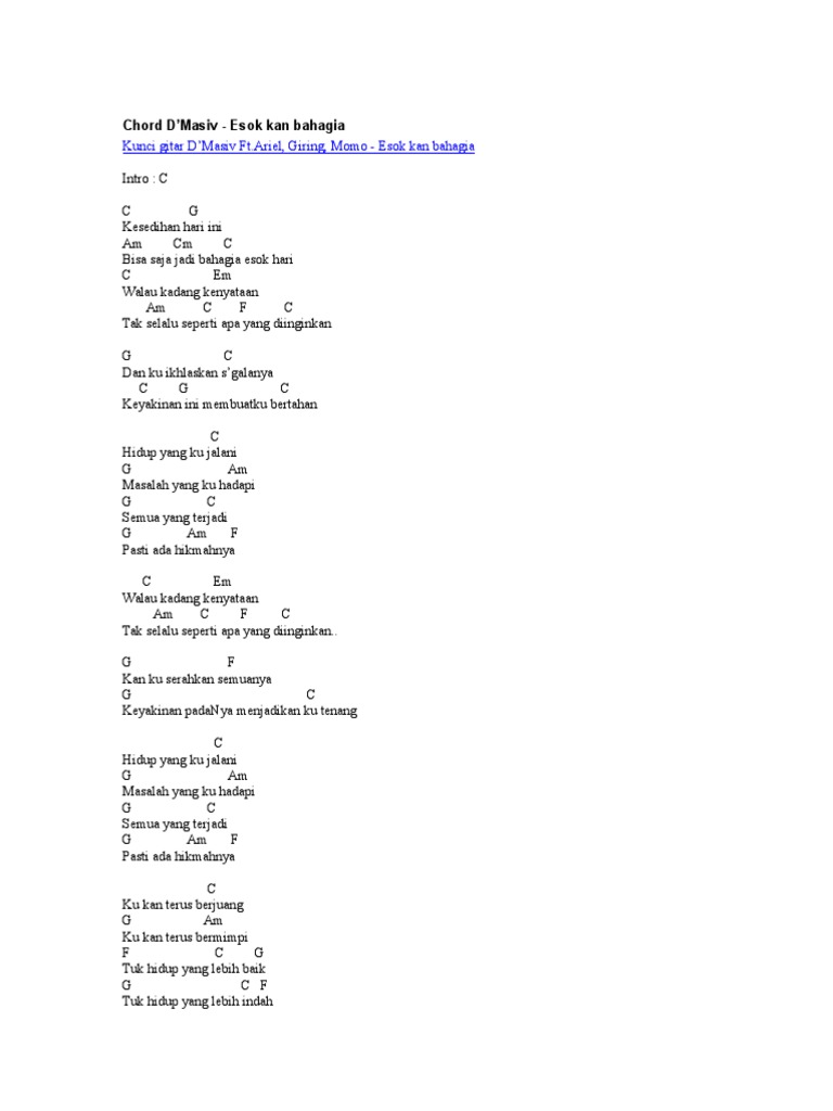46+ Ku ikhlaskan chord information