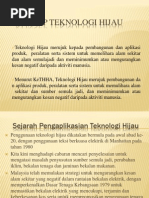 Download KONSEP TEKNOLOGI HIJAUpptx by Aisyah Che Ismail SN251210302 doc pdf
