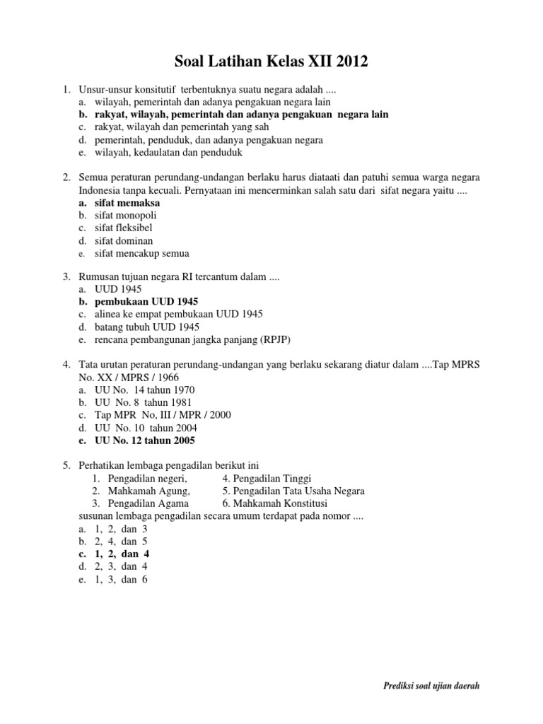 Prediksi Pkn Pdf